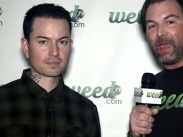 Jorel Decker (J-Dog) of Hollywood Undead doing interview with WeedTV