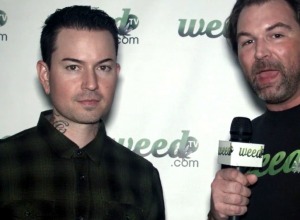 Jorel Decker (J-Dog) of Hollywood Undead doing interview with WeedTV