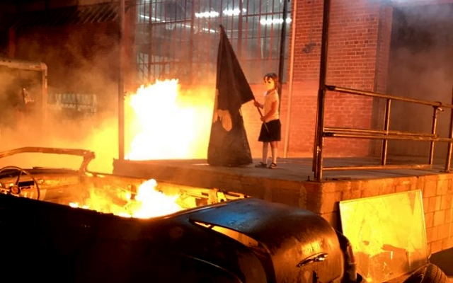 Behind-the-scenes of new Hollywood Undead music video