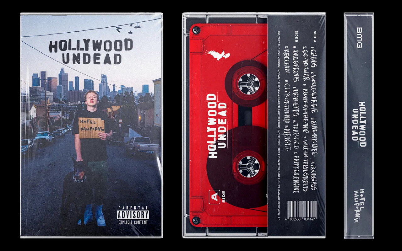 Hollywood Undead Hotel Kalifornia Cassettes Now Available for Order ...