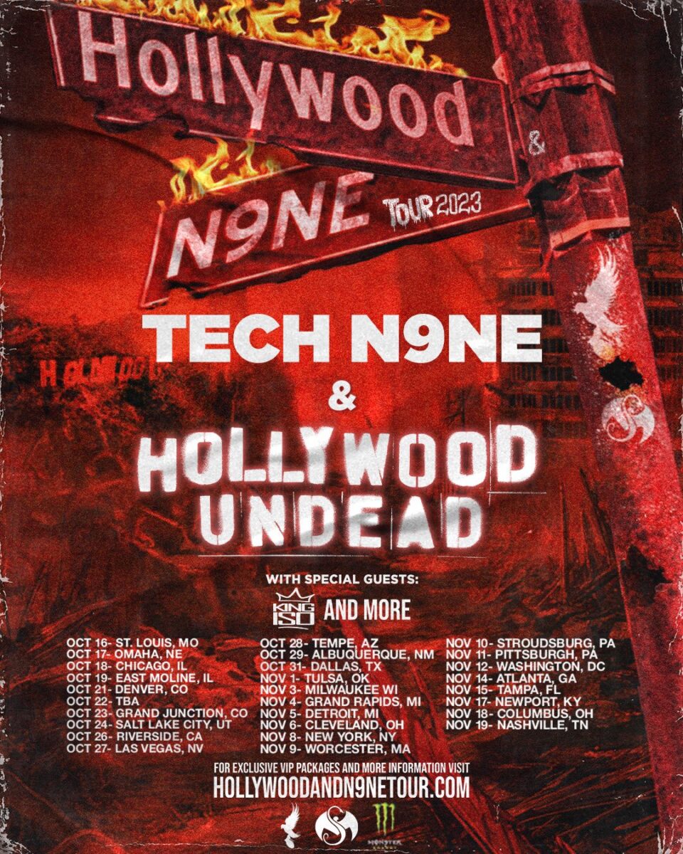 Hollywood Undead & Tech N9ne to Co-Headline Fall US Tour | SCNFDM