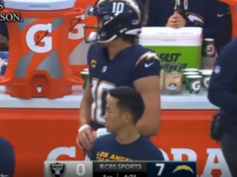 “California Dreaming” Features in Raiders at Chargers NFL Game on 11/30